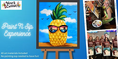 St Pete Canvas Class \u2013 Beach Pineapple