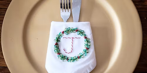 Christmas Monogram Napkins (Fareham)