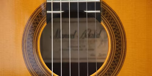 Sandy Ortega Solo Spanish Guitarist Inviting You To The Shrine in Manhattan