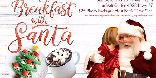 Breakfast with Santa! (Book thru ticket link)
