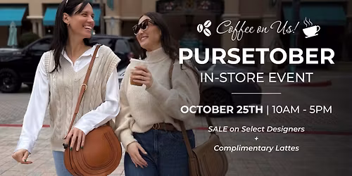PURSETOBER - In-Store Event