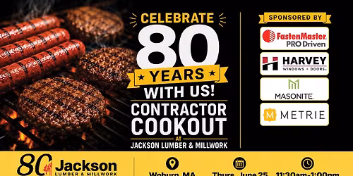 Customer & Contractor Appreciation Cookout - Woburn