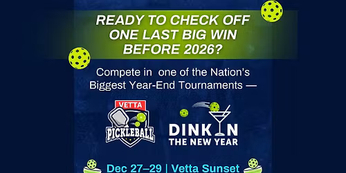 Vetta Sunsets Dink In the New Year