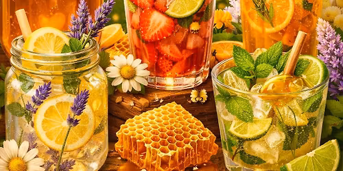\ud83c\udf6f Sip & Sweeten: Herbal Honey + Summer Mocktails