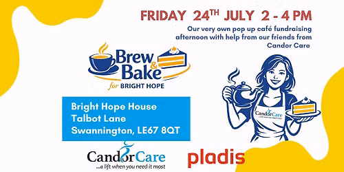 Brew & Bake with the Candor Care team- all welcome