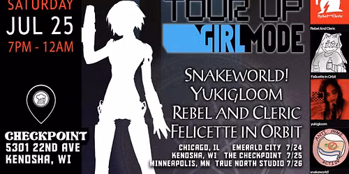 Tour Up Girl Mode Live at the Checkpoint