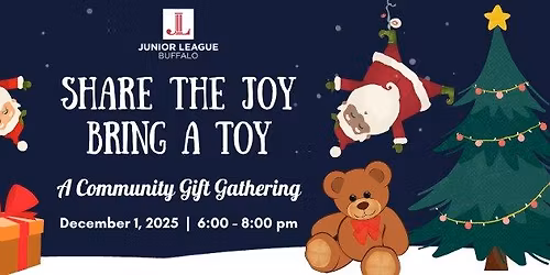 Share the Joy, Bring a Toy: Community Gift Gathering Party!