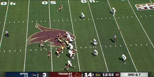 UTSA Roadrunners at Texas State San Marcos Bobcats Football at UFCU Stadium - TX
