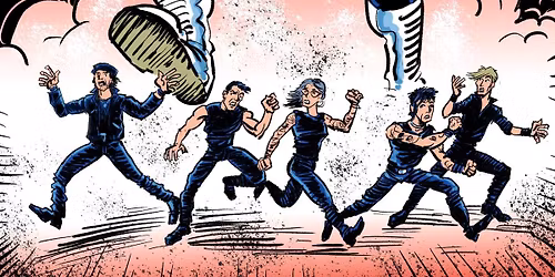 Dick Manitoba, The Strains, Robert Conn Band