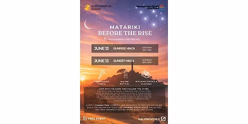 *FREE* Pre-Matariki Experience