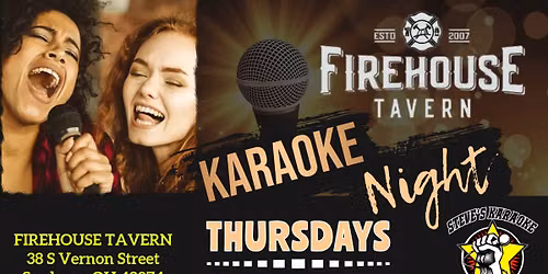 Thursday Karaoke Nights at Firehouse Tavern!