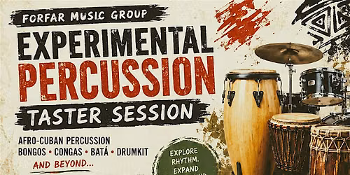 Experimental Percussion Taster Session