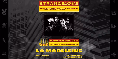 STRANGELOVE - The DEPECHE MODE Experience | La Madeleine