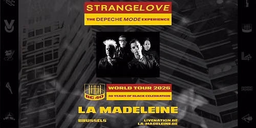 STRANGELOVE - The DEPECHE MODE Experience | La Madeleine