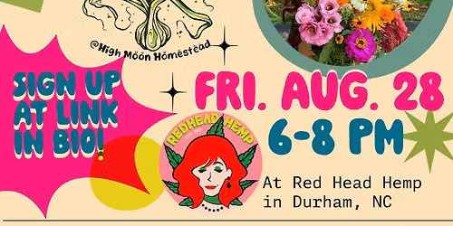 Full Moon Flower Arranging Class