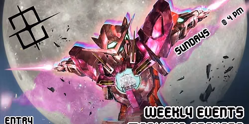 MERLYN'S GUNDAM TCG SUNDAY WEEKLY EVENTS @4PM