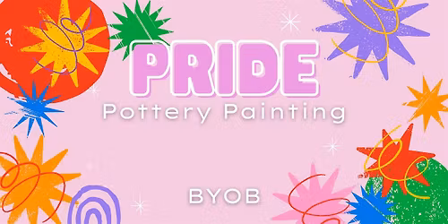Pride Themed Pottery Painting Night