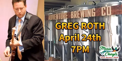 Greg Roth Performing at Adventure Brewing Company