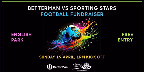 BetterMan vs Sporting Stars Football Fundraiser