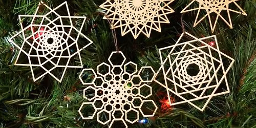 Lasercutter Ornaments- One Day Adult Workshop