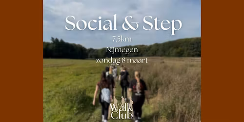 Social & Step Nijmegen met de Walk Club
