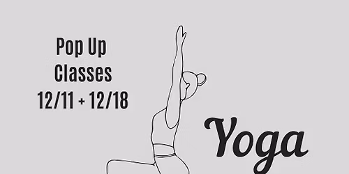 Pop Up Class: Yoga with Weights