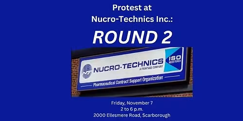 Protest at Nucro-Technics Inc.: Round 2