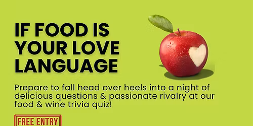 Sydney's only food & wine trivia quiz events!
