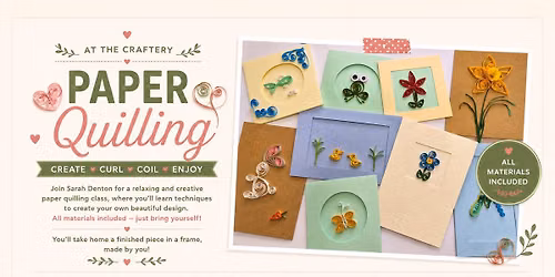 Paper Quilling Class