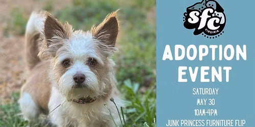 5\/30 Adoption Event at Junk Princess Furniture Flip