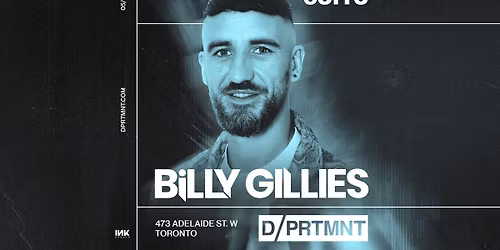 Billy Gillies inside dprtmnt 