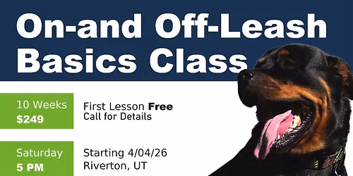 Free Companion Dog Orientation by AMPSK9