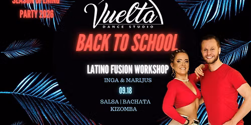 # 11 Season Opening \/ SBK Social Dance party \/  Latino fusion pamoka 