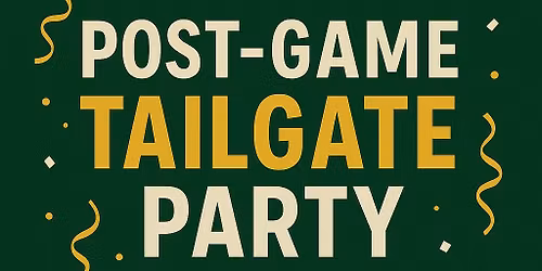 Green Bay Post Game Tailgate Party - Packers - Carolina Panthers Game