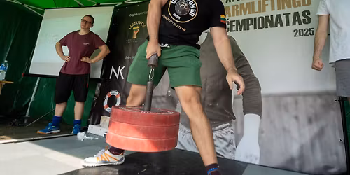 Lietuvos armliftingo taur\u0117 2026