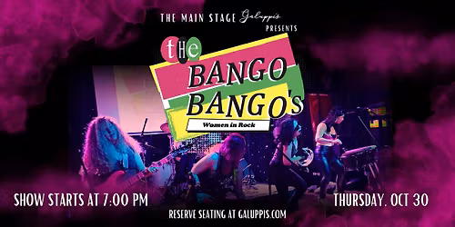 The Bango Bango\u2019s \u2013 Live at Galuppi\u2019s!