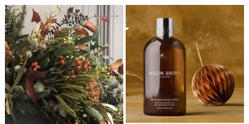 Christmas Wreath Making at Wynyard Hall