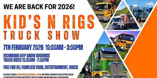 2026 Kid's N Rigs Truck Show