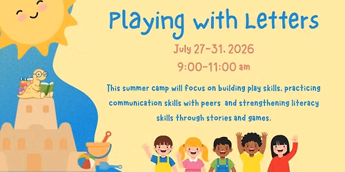 Playing with Letters - Summer Camp