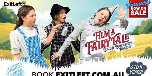 Film a Fairytale Holiday Workshops for kids (January 2026)