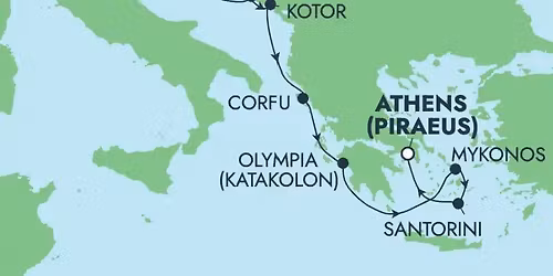 Group Cruise Norwegian Pearl 7-day Greek Isles