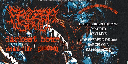  Frozen Soul + Darkest Hour + Denial Of Life + Dethroned (Madrid)