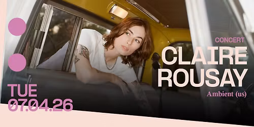 Concert: claire rousay