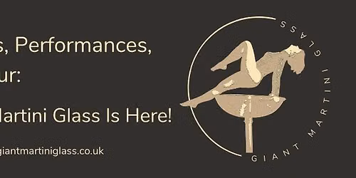Grimsby Giant Martini Glass Workshop ad photoshoot