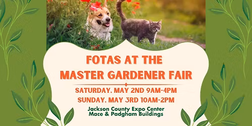 FOTAS at the Master Gardener Fair