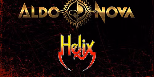 ALDO NOVA with SPECIAL GUEST HELIX