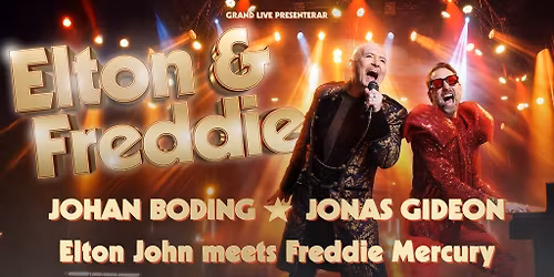 Elton John meets Freddie Mercury