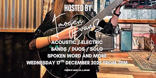 Imogen's Christmas 2025 Backstage Open Mic #9