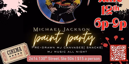 Michael Jackson Paint Party \ud83c\udfa8\ud83d\udda4