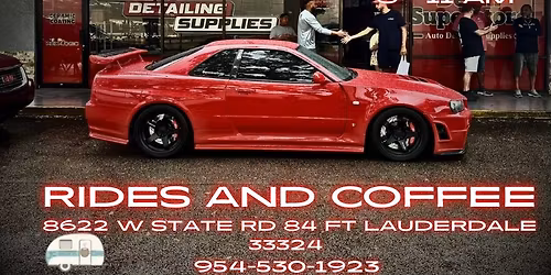 Rides & Coffee at Detail Superstore Ft Lauderdale